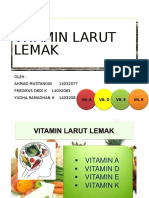 Vitamin Larut Lemak Lengkap