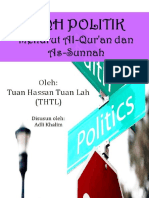 Fiqh Politik Menurut Al-Quran & As - Sunnah - THTL