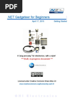 Download NET Gadgeteer for Beginners by Atep Praja SN305922152 doc pdf