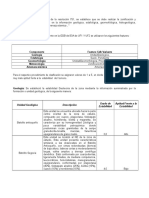 Zonificación geotécnica para proyecto de infraestructura