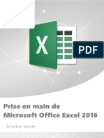 Prise en Main de Microsoft Office Excel 2016