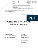 Ghid de Eval - Biologie2 PDF