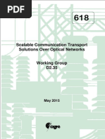 Scalable Communication Transport Solutions Over Optical Networks