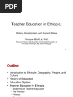 Download Teacher Education in EthiopiaR1 by ajombile SN30593065 doc pdf