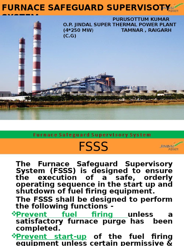 FSSS | PDF | Fuel Oil | Furnace