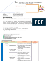 Unidad Didáctica 4° Grado