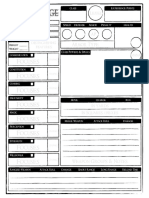  Character Sheet (Dragon Age)