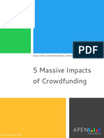 5 Massive Impacts of Crowdfunding