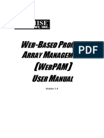 1 - WebPAM User Manual v1.4