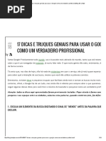 17 Dicas e Truques Geniais Para Usar o Google Como Um Verdadeiro ProfissionalBlog Be-A-Byte