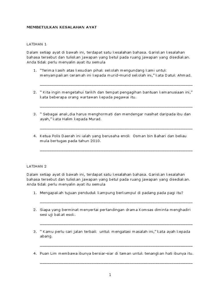 Modul Tatabahasa Pdf
