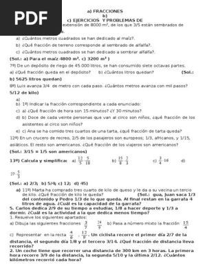 Teama15doc Fracción Matemáticas Matemática