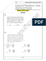 Jee Main Online Paper 2 CBSE Sample Paper