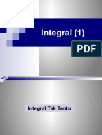 Integral Tak tentu