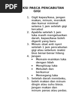 Download Instruksi Pasca Pencabutan Gigi by nickodrg SN305969909 doc pdf