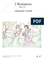F. Carulli 333  12 romances