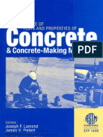 Significance of Tests and Properties of Concrete and Concrete-Making Materials