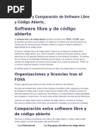 Licencias Libres | PDF | Software libre | Ley de derechos de autor