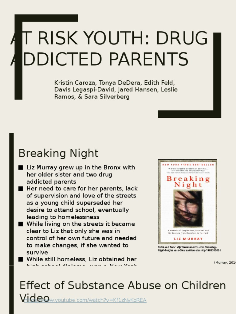 Impact of Parental Addiction on Youth | PDF | Substance Use Disorder ...