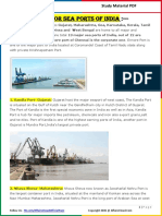 Major Sea Ports in India