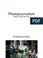 Application of Research towards Photojournalism - A Workshop Handout