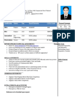 Salar Ali Memon: Qualification Majors Year Board/University CGPA/ Grade