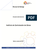 Manual de Bodega