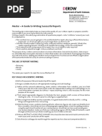 Geological Map Report Template | PDF | Geology | Map