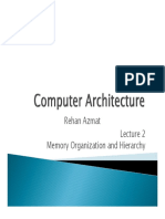 02 - Memory Organization and Hierarchy