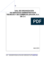 Manual de Organizacion en Adecuacion 1