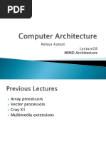 28 MIMD Architecture