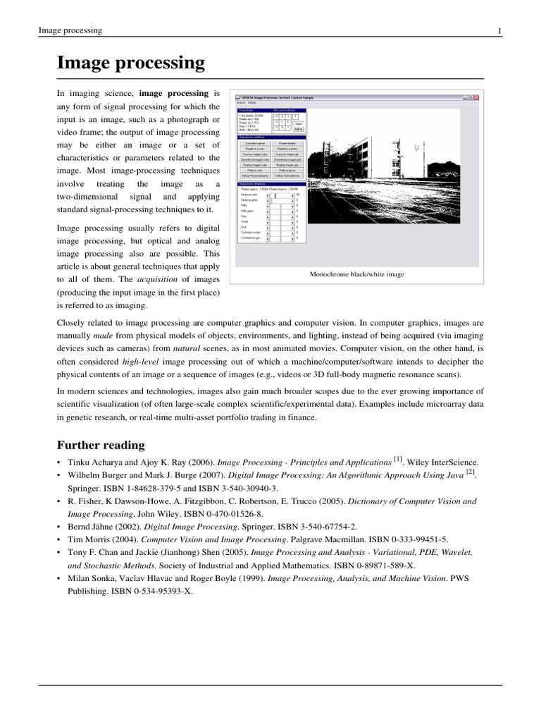 02 Image Processing | PDF | Image Processing | Imaging