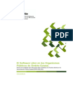 Softwarelibre Organismosoftwarelibre - Organismospublicos - Ambitoestatal - 2011spublicos Ambitoestatal 2011