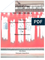 Homeopathic Materia Medica Vol 1