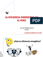 La Eficiencia Energetica en El Perú