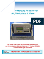 Model 80 Mercury Analyzers