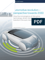 Automotive Revolution Perspective Towards 2030