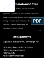 GMC Module 1_Promtional Plan