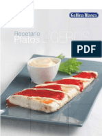 Recetario Platos Ligeros- Gallina Blanca