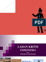 Lahan Kritis Indonesia