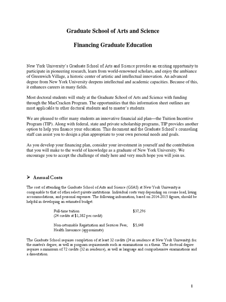 Tuition Incentive Program Overview | PDF | Graduate School | Student ...