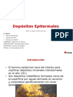 Depositos Epitermales