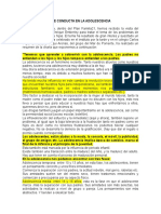 Los Problemas de Conducta en La Adolescencia