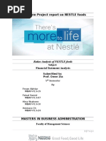 Final Project of Financial Statement Analysis