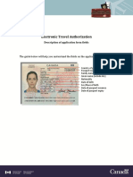 Electronic Travel Authorization: The Guide Below Will Help You Understand The Fields On The Application Form