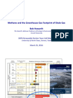 Methane and The Greenhouse Gas Footprint of Shale Gas