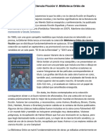 Libro de Notas: Las Colecciones de Ciencia Ficción v. Biblioteca Orbis de Ciencia Ficción