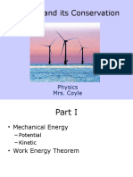 Energy and Its Conservation: Physics Mrs. Coyle