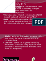 Heredity ةثثاروو and Environment: Gene: Small section of a chromosome; basic