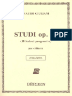 18 Studi Progressivi Op 51 Mauro Giuliani